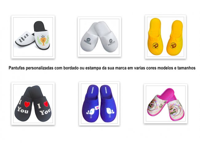 Pantufas personalizadas