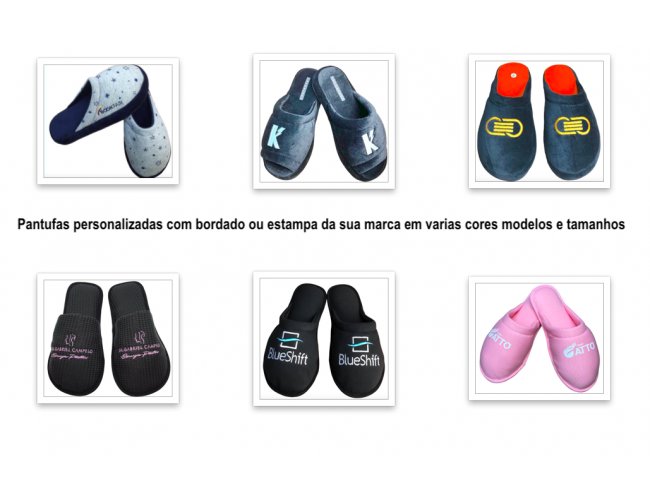 Pantufas personalizadas