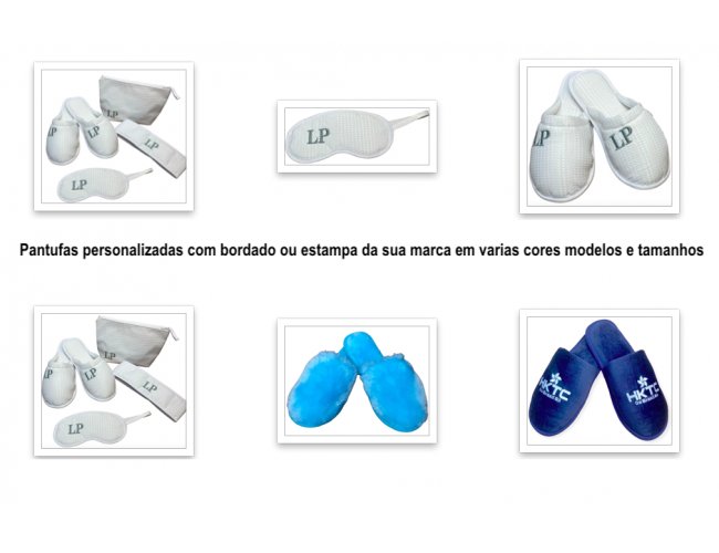 Pantufas personalizadas