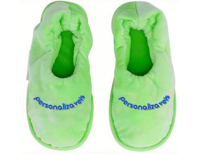 Pantufas personalizadas